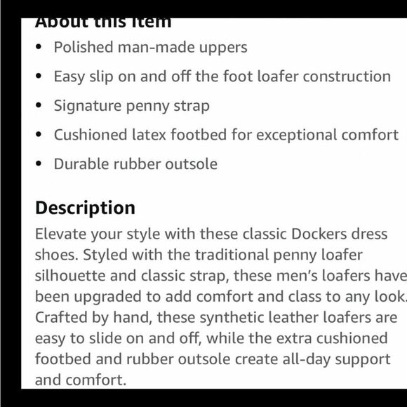 Dockers classic men’s loafer size 13M. New never worn. - Picture 5 of 9